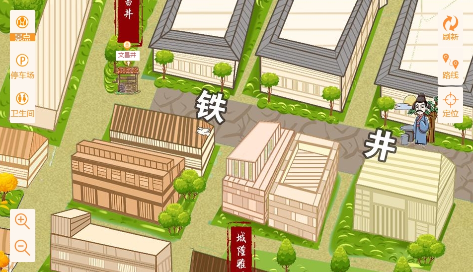 平陆智慧景区：手绘地图与语音导览的完美融合